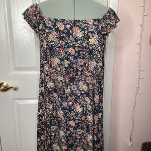 LOFT floral dress woman's medium